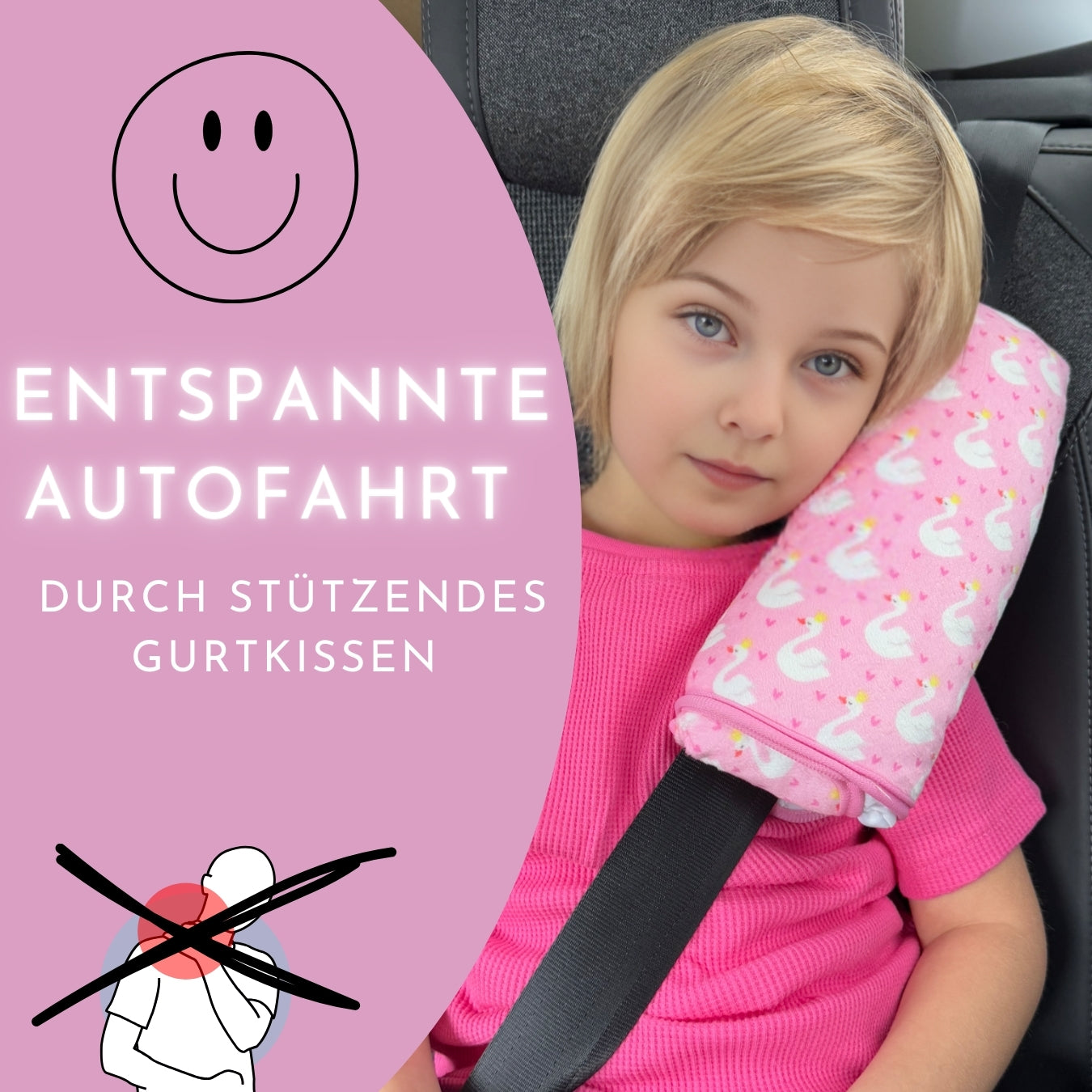 Auto Schlafkissen Schwan-2