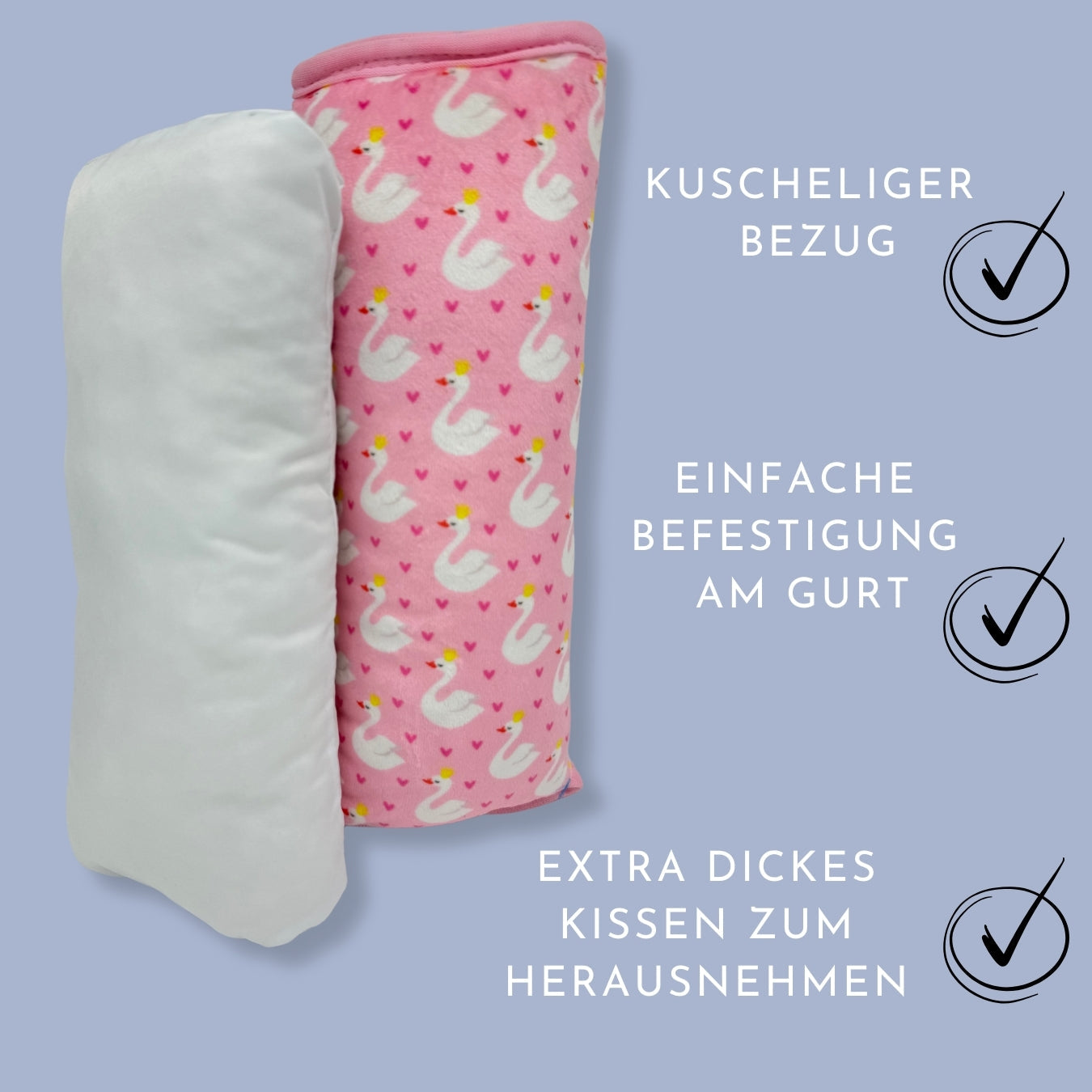 Auto Schlafkissen Schwan-3