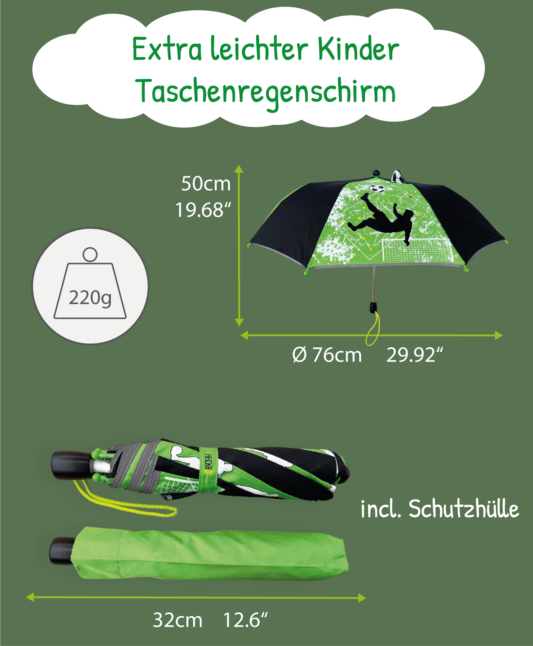 Magic Regenschirm Fussball 3D-2